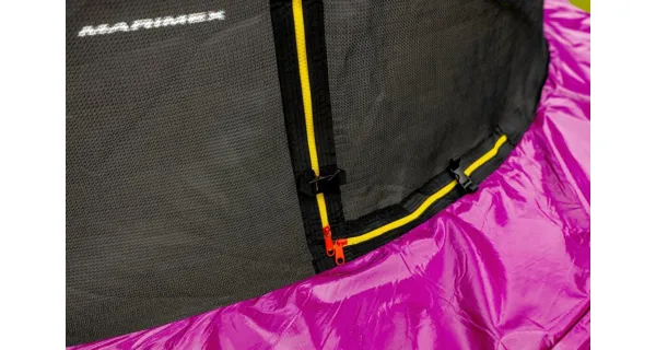 Trampolína Marimex Standard 183 cm ružová + vnútorná ochranná sieť + rebrík ZADARMO