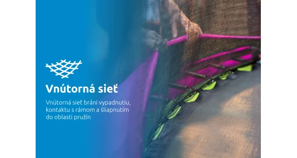 Trampolína Marimex Standard 244 cm ružová + ochranná sieť + rebrík ZADARMO
