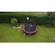 Trampolína Marimex Standard 244 cm ružová + ochranná sieť + rebrík ZADARMO