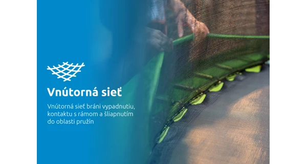 Trampolína Marimex Standard 366 cm - zelená + vnútorná ochranná sieť + schodíky ZADARMO