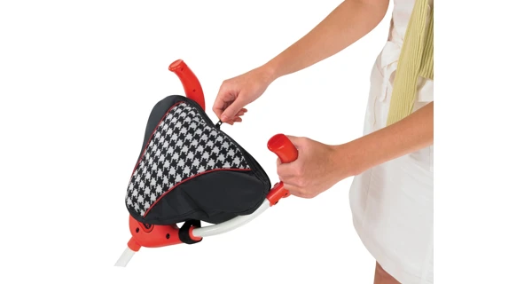 Trojkolka 4v1 Šport - červená/biela