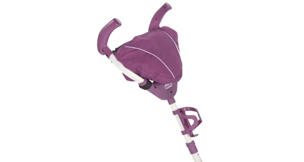 Trojkolka 4v1 Šport - ružová/biela