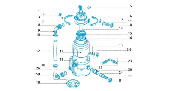 Trubka pre filtráciu ProStar Plus 2 a ProStar 2000