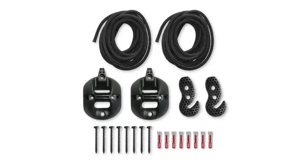 Uchytenie hojdacej siete La Siesta CasaMount, čierne