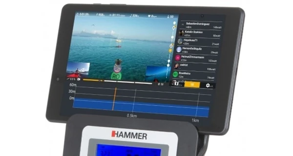 Veslársky trenažér HAMMER Rower Cobra XTR Plus II
