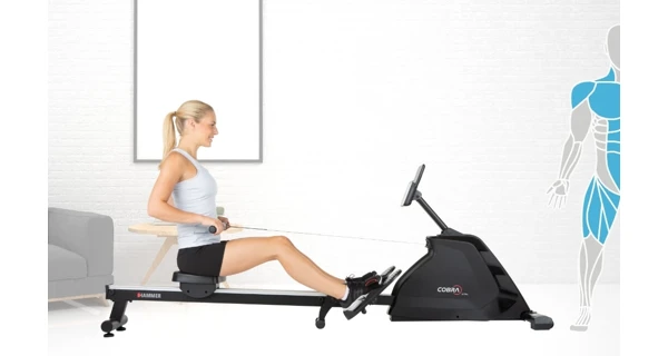 Veslársky trenažér HAMMER Rower Cobra XTR Plus II