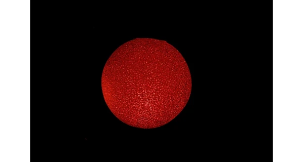 Vianočná guľa LED 12 cm - farebná