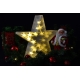 Vianočná hviezda 20 LED - teplá biela