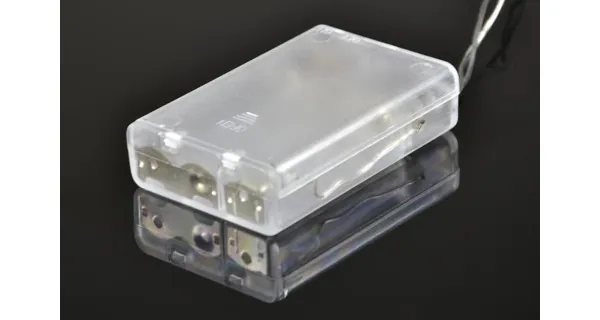 Vianočná hviezda 20 LED - teplá biela