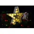 Vianočná hviezda 20 LED - teplá biela