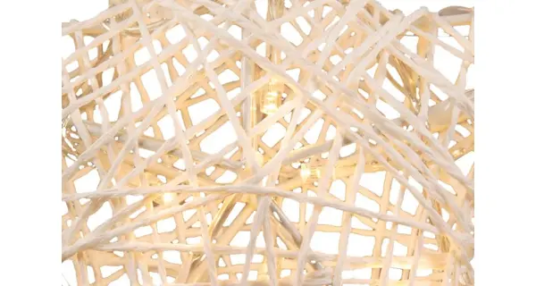 Vianočná stojacia hviezda 10 LED - zlatá