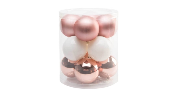 Vianočné gule 6cm - rozprávkový set