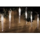 Vianočné osvetlenie  - Cencúle LED - studená biela