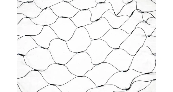 Vianočné osvetlenie - sieť svetelná 1,2x1,9m - studená biela