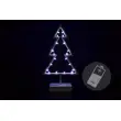 Vianočné osvetlenie  - stromček LED - studená biela- 38cm