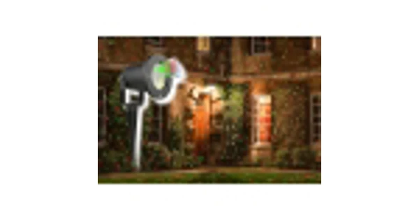 Vianočný laserový projektor  - zelená, červená, 8 efektov s časovačom