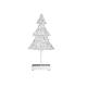 Vianočný stromček stojaci - 40 cm - 20 LED