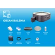 Vírivý bazén Greystone Deluxe Bubble Spa 4