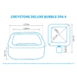 Vírivý bazén Greystone Deluxe Bubble Spa 4