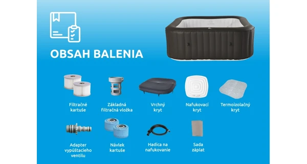 Vírivý bazén Greystone Deluxe Bubble Spa 6 - VYSTAVENÉ