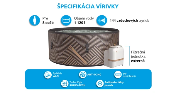 Vírivý bazén MSPA Mono ECO F-MO082WE