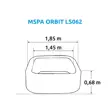 Vírivý bazén MSPA Orbit LS062