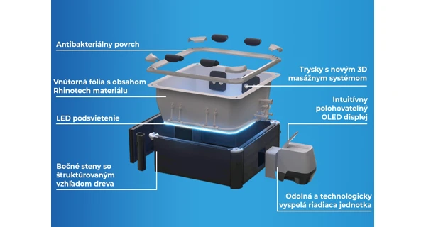 Vírivý bazén MSPA Oslo Amber F-AM063W