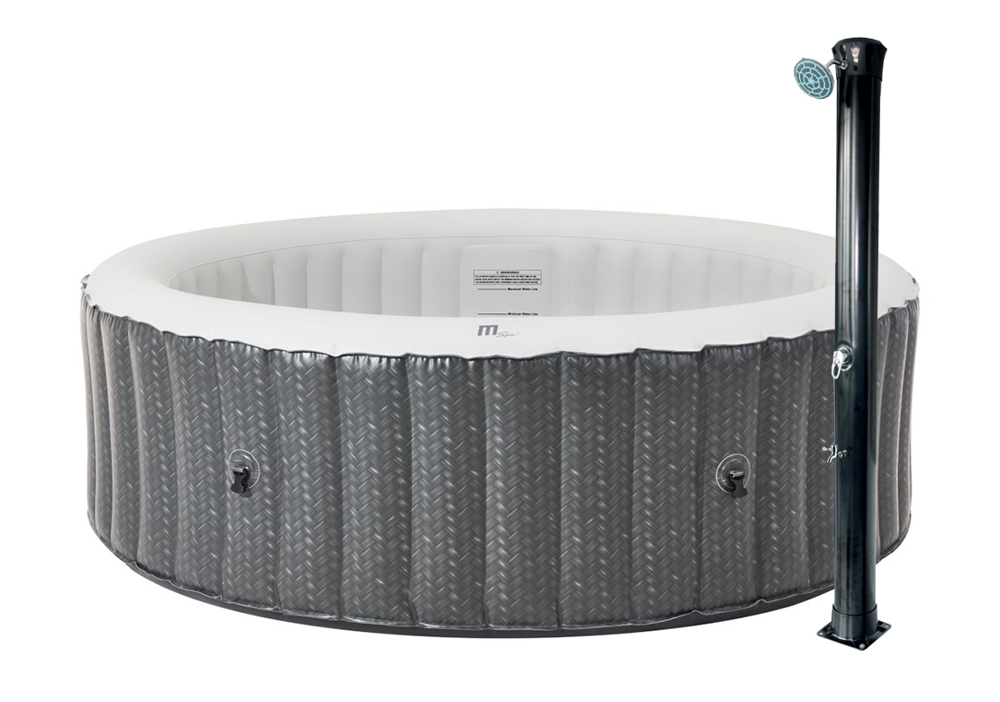 Marimex | Vírivý bazén MSPA Ottoman C-OM061 + Solárna sprcha UNO 40 | 19900159