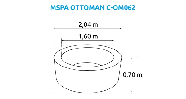 Vírivý bazén MSPA Ottoman C-OM062