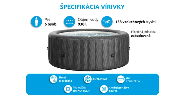 Vírivý bazén MSPA Ottoman C-OM062