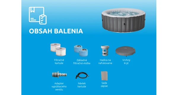 Vírivý bazén MSPA Pebble LR062-GR