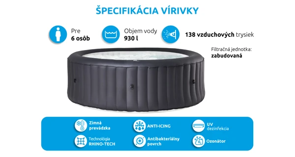 Vírivý bazén MSPA Rimba U-RB061