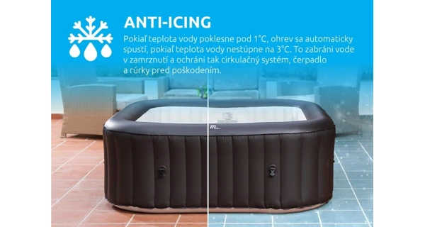 Vírivý bazén MSPA Tekapo C-TE041 - modrý okraj