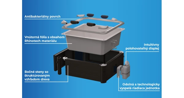 Vírivý bazén MSPA Tribeca F-TR062W