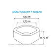 Vírivý bazén MSPA Tuscany F-TU062W