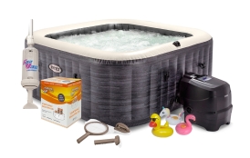 Vírivý bazén Pure Spa - Bubble Greystone Deluxe 4 AP + výhodný set príslušenstva