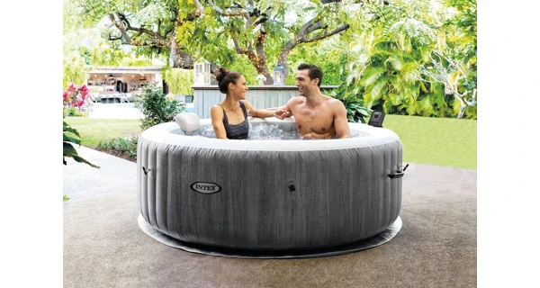 Vírivý bazén Pure Spa - Bubble Greywood Deluxe AP 4 + výhodný set príslušenstva