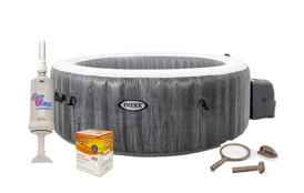 Vírivý bazén Pure Spa - Bubble Greywood Deluxe AP 4 + výhodný set príslušenstva