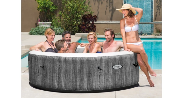 Vírivý bazén Pure Spa - Bubble Greywood Deluxe AP 6 + výhodný set príslušenstva