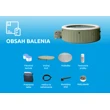 Vírivý bazén Pure Spa Bubble HWS 8 NP