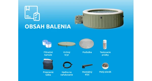Vírivý bazén Pure Spa Bubble HWS 8 NP