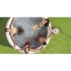 Vírivý bazén Pure Spa - Bubble HWS 8 + Solárna sprcha UNO 35 l hliníková s LED svetlom