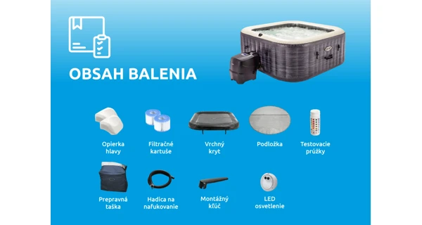 Vírivý bazén Pure Spa Greystone Deluxe Bubble Spa 4 NP