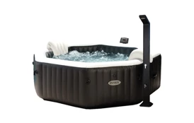 Vírivý bazén Pure Spa - Jet & Bubble Deluxe HWS 4+ Solárna sprcha UNO 35 l hliníková s LED svetlom