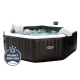 Vírivý bazén Pure Spa - Jet & Bubble Deluxe HWS 4+ Solárna sprcha UNO 35 l hliníková s LED svetlom
