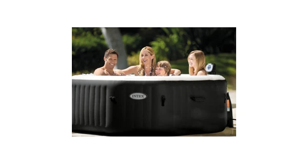 Vírivý bazén Pure Spa - Jet & Bubble Deluxe HWS 4 + výhodný set príslušenstva
