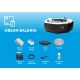 Vírivý bazén Pure Spa - Jet & Bubble Deluxe HWS 6