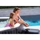 Vírivý bazén Pure Spa - Jet & Bubble Deluxe HWS 6 + Solárna sprcha UNO 35 l hliníková s LED svetlom