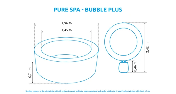 Vírivý bazén Pure Spa Plus - VYSTAVENÉ