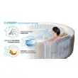 Vírivý bazén Simple Spa - Bubble + Solárna sprcha UNO 20 l